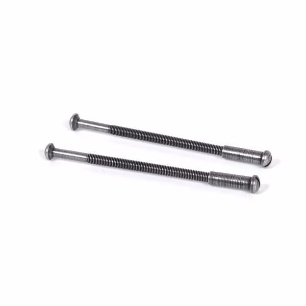 Pewter 5MM Male & Female Screws (2)