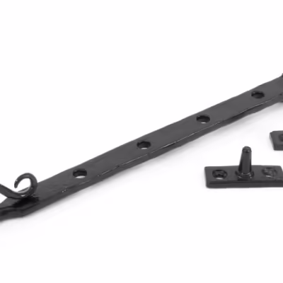 Black 10" Shepherd's Crook Stay
