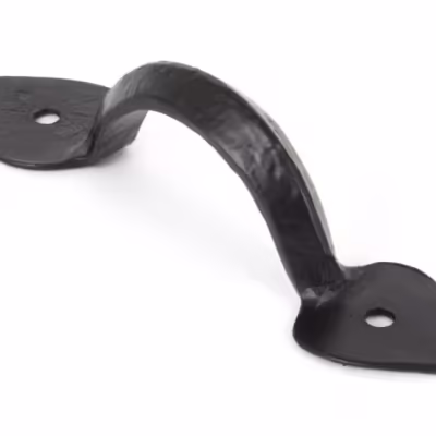 Black 4" Gothic D Handle