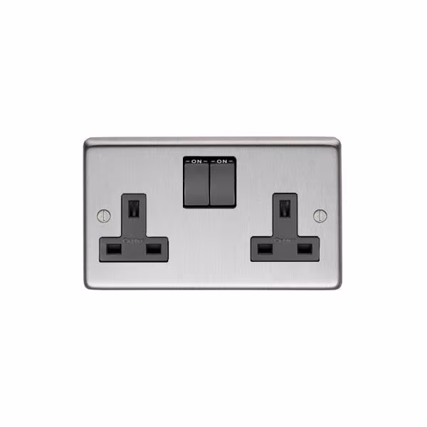 SSS Double 13 Amp Switched Socket