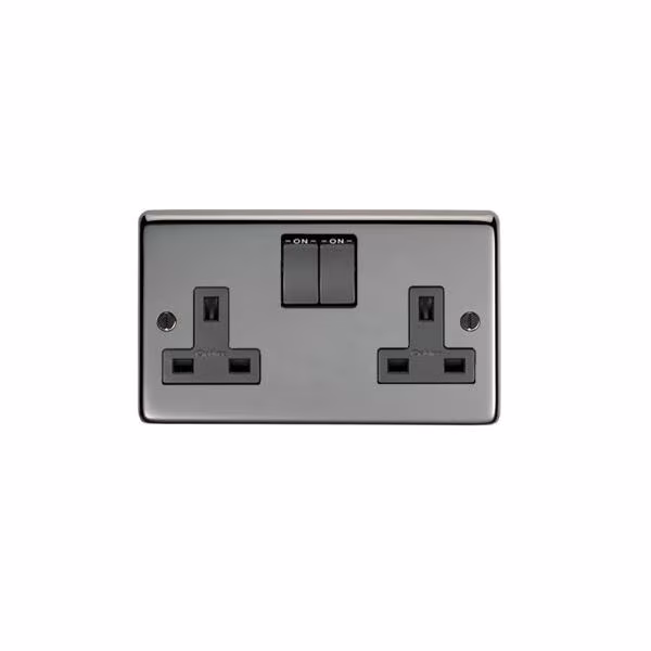 BN Double 13 Amp Switched Socket