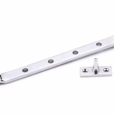 Polished Chrome 10" Hinton Stay