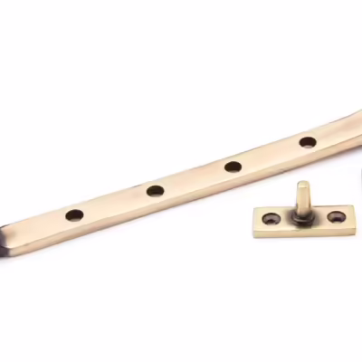 Polished Bronze 10" Hinton Stay