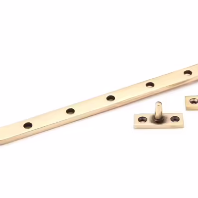 Polished Bronze 12" Hinton Stay