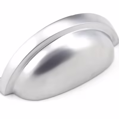 Satin Chrome Regency Concealed Drawer Pull