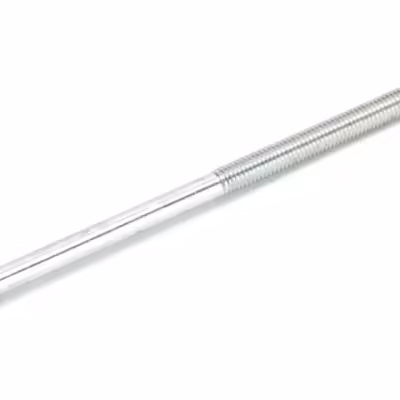 Satin Chrome M5 x 120mm Male Bolt (1)