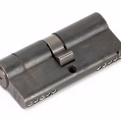 Aged Bronze 35/35 5pin Euro Cylinder
