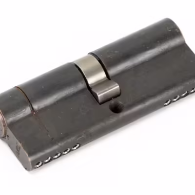 Aged Bronze 40/40 5pin Euro Cylinder