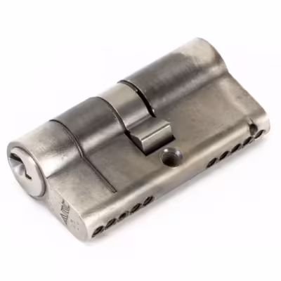 Pewter 30/30 5pin Euro Cylinder KA