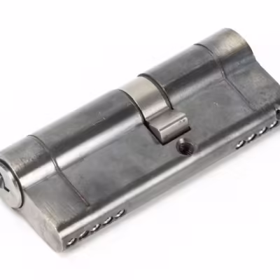 Pewter 35/45 5pin Euro Cylinder KA