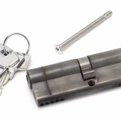 Pewter 35T/45 5pin Euro Cylinder/Thumbturn - Image 2