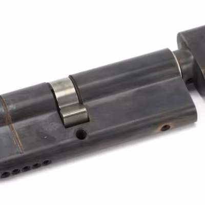 Aged Bronze 35/45T 5pin Euro Cylinder/Thumbturn