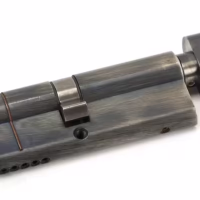 Pewter 35/45T 5pin Euro Cylinder/Thumbturn
