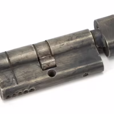 Pewter 35/35 5pin Euro Cylinder/Thumbturn KA