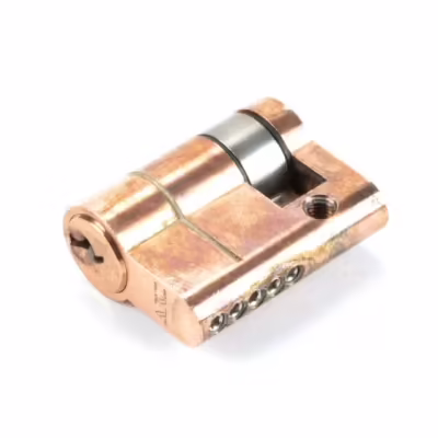 Polished Bronze 30/10 5pin Single Cylinder
