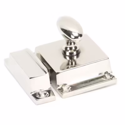 Polished Nickel Cabinet Latch