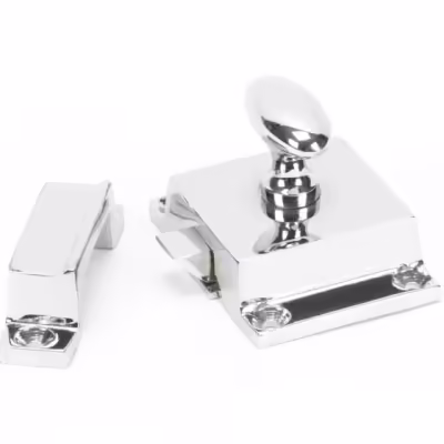 Polished Chrome Cabinet Latch - Image 2