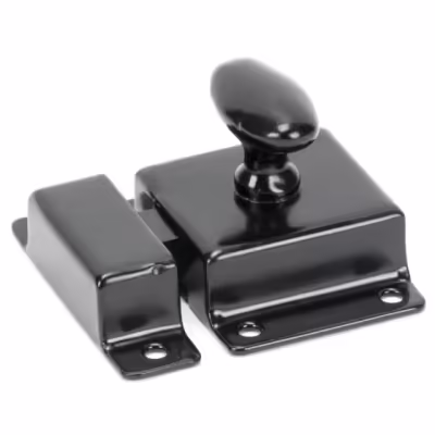 Black Cabinet Latch - Image 1