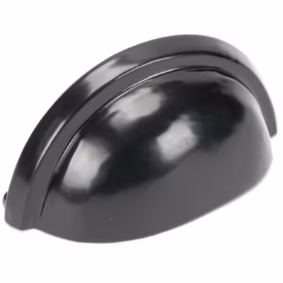 Black Regency Concealed Drawer Pull