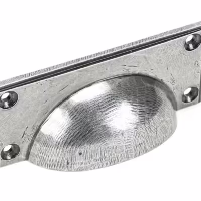 Pewter Art Deco Drawer Pull - Image 1