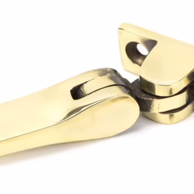 Aged Brass 8" Hammered Newbury Stay - Image 3