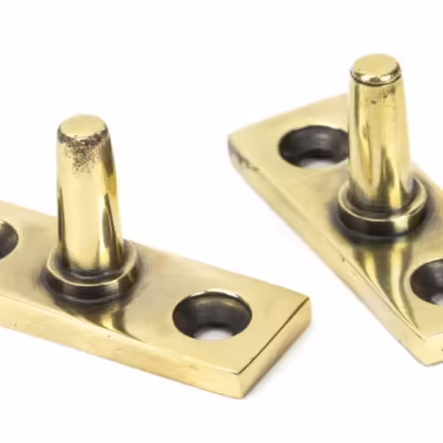 Aged Brass 8" Hammered Newbury Stay - Image 4