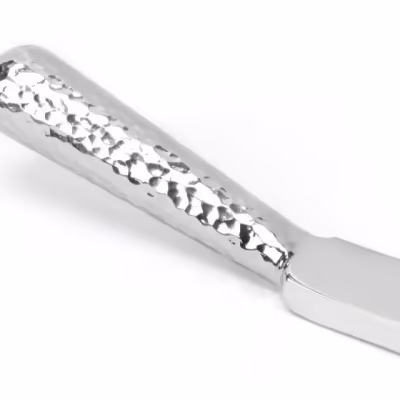 Polished Chrome 10" Hammered Newbury Stay
