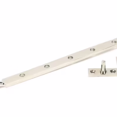 Polished Nickel 12" Brompton Stay