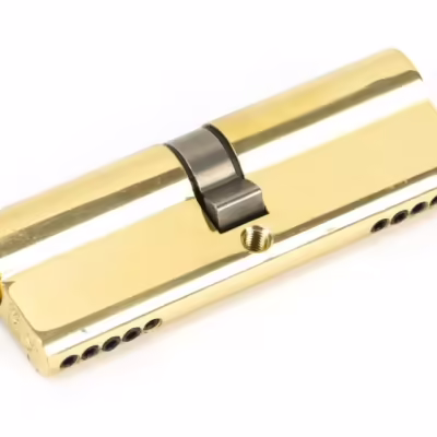 Lacquered Brass 45/45 5pin Euro Cylinder