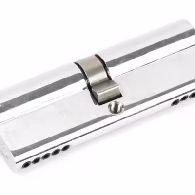 Polished Chrome 45/45 5pin Euro Cylinder