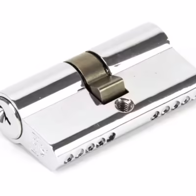 Polished Chrome 30/30 5pin Euro Cylinder KA