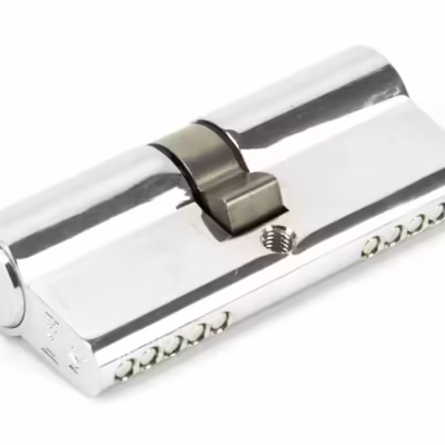 Polished Chrome 35/35 5pin Euro Cylinder KA