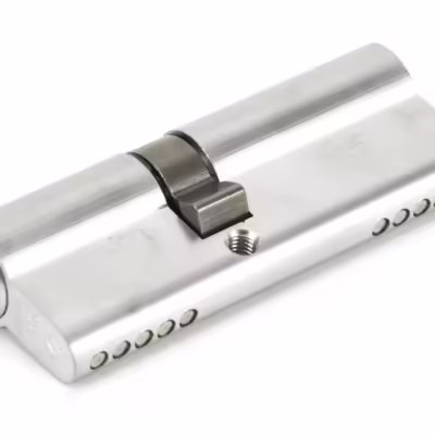 Satin Chrome 35/45 5pin Euro Cylinder KA
