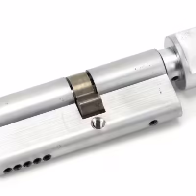 Satin Chrome 35T/45 5pin Euro Cylinder/Thumbturn