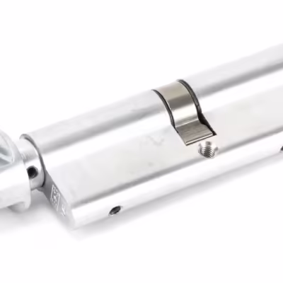 Polished Chrome 45/45 5pin Euro Cylinder/Thumbturn - Image 3