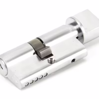 Satin Chrome 30/30 5pin Euro Cylinder/Thumbturn KA