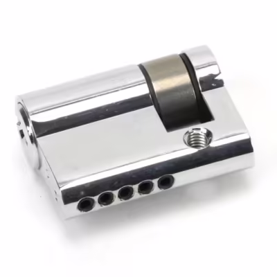 Polished Chrome 30/10 5pin Single Cylinder