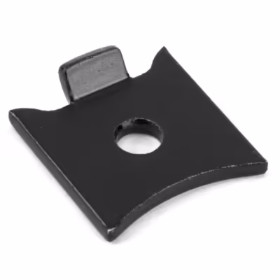 Black Single Stud for Raised Black Bookcase Strip