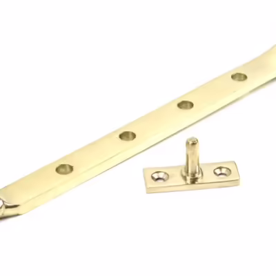 Polished Brass 10" Hinton Stay