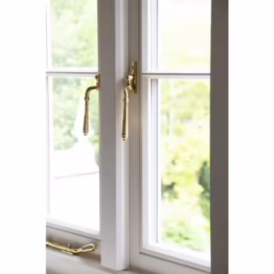 Polished Brass 8" Reeded Stay - Image 4