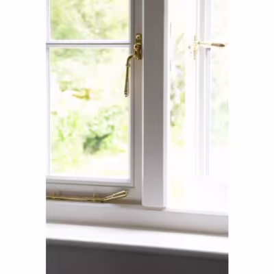 Polished Brass 10" Reeded Stay - Image 4