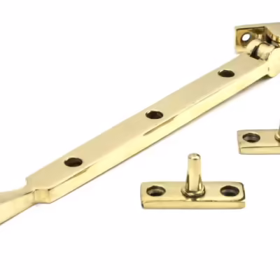 Polished Brass 10" Avon Stay