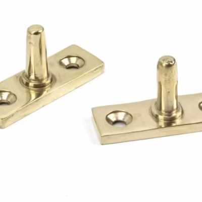 Polished Brass 8" Newbury Stay - Image 3