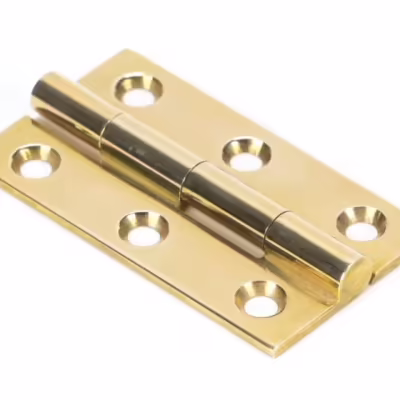 Polished Brass 2" Butt Hinge (pair)