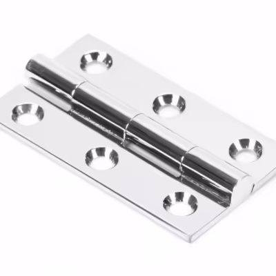 Polished Chrome 2" Butt Hinge (pair)