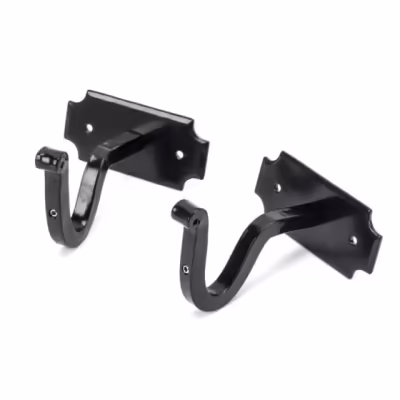 Black Mounting Bracket (pair) - Image 1