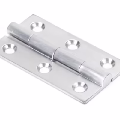Satin Chrome 2" Butt Hinge (pair)
