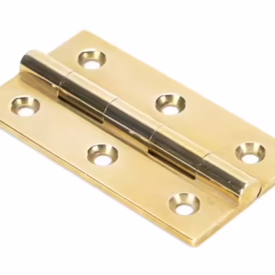Polished Brass 2.5" Butt Hinge (pair)