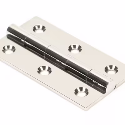 Polished Nickel 2.5" Butt Hinge (pair)