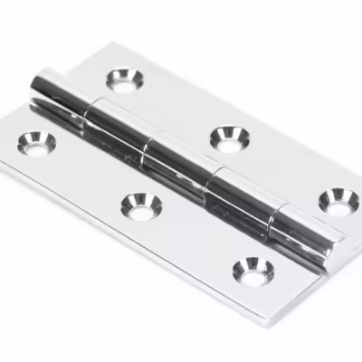 Polished Chrome 2.5" Butt Hinge (pair) - Image 1